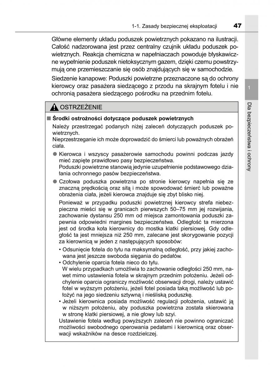 Toyota Hilux VIII 8 AN120 AN130 instrukcja obslugi / page 47