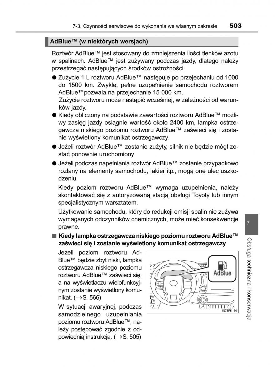 Toyota Hilux VIII 8 AN120 AN130 instrukcja obslugi / page 503