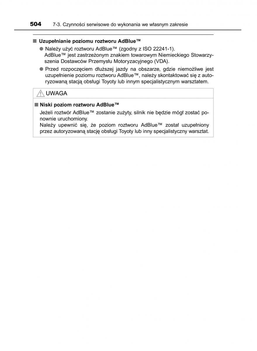 Toyota Hilux VIII 8 AN120 AN130 instrukcja obslugi / page 504