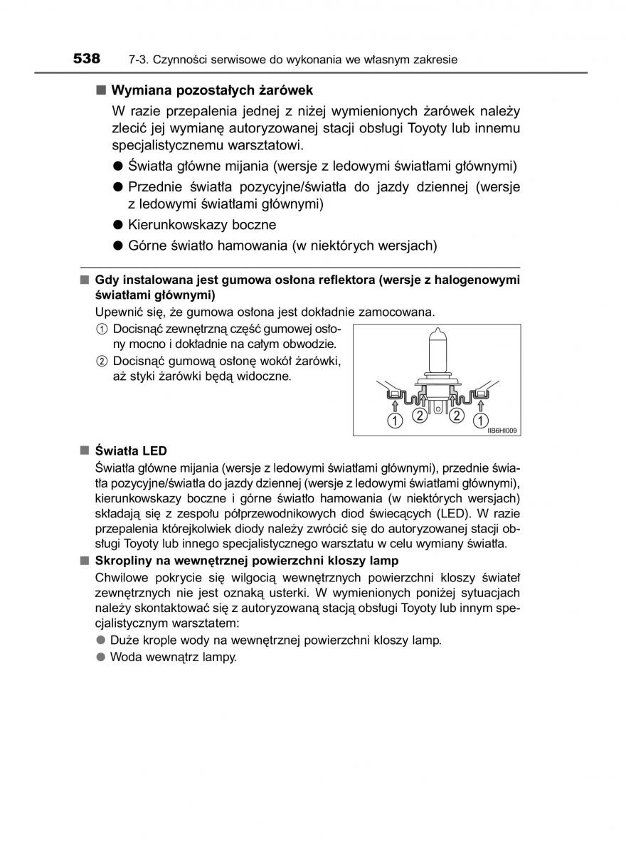 Toyota Hilux VIII 8 AN120 AN130 instrukcja obslugi / page 538