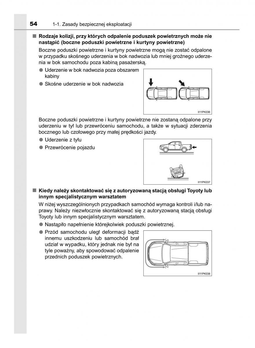 Toyota Hilux VIII 8 AN120 AN130 instrukcja obslugi / page 54