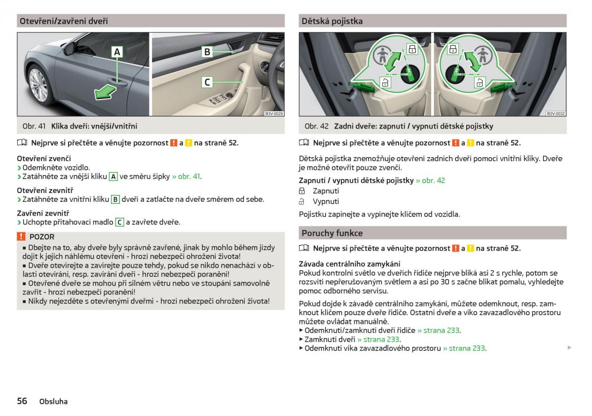 Skoda Superb III 3 navod k obsludze / page 58