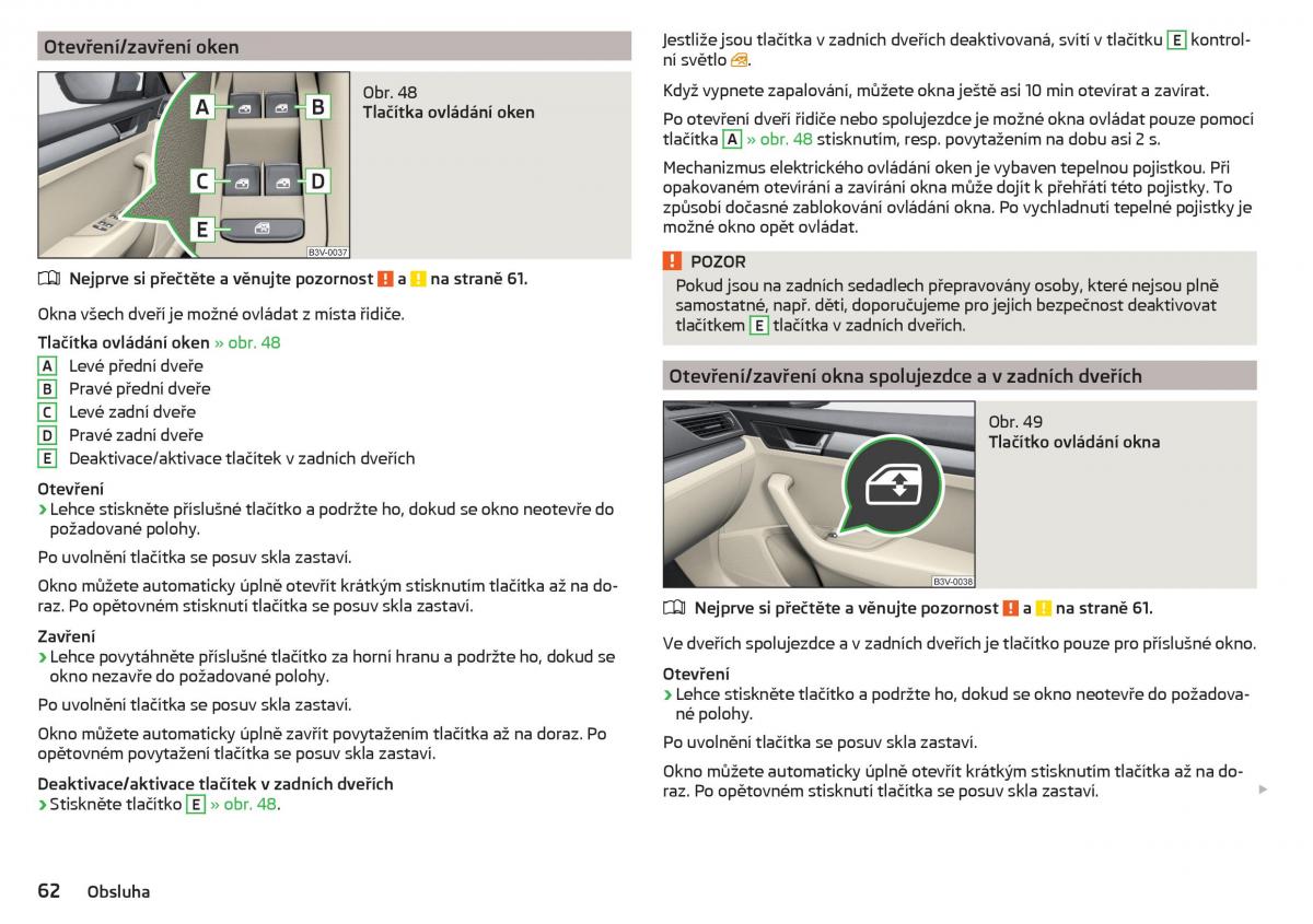 Skoda Superb III 3 navod k obsludze / page 64