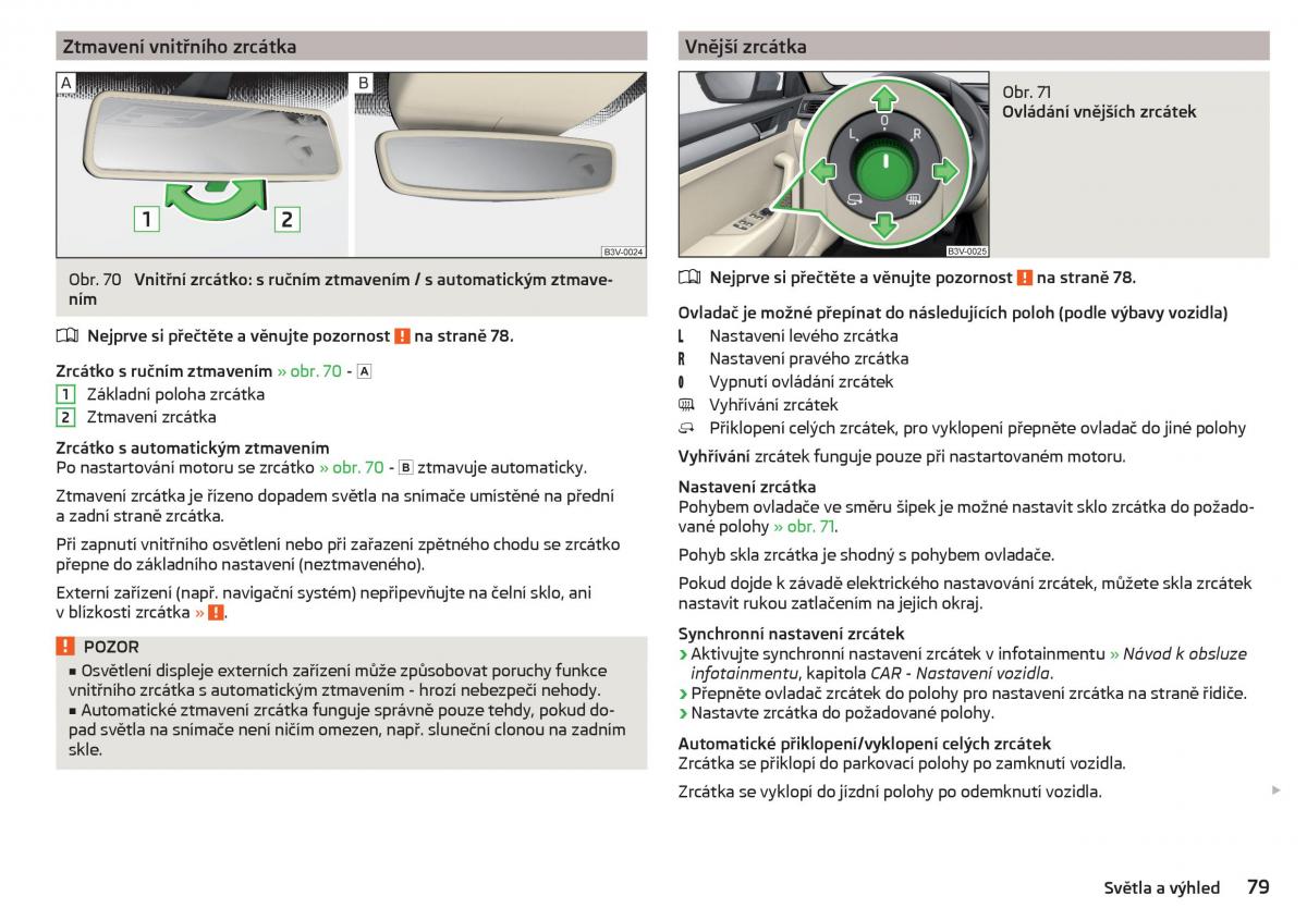 Skoda Superb III 3 navod k obsludze / page 81