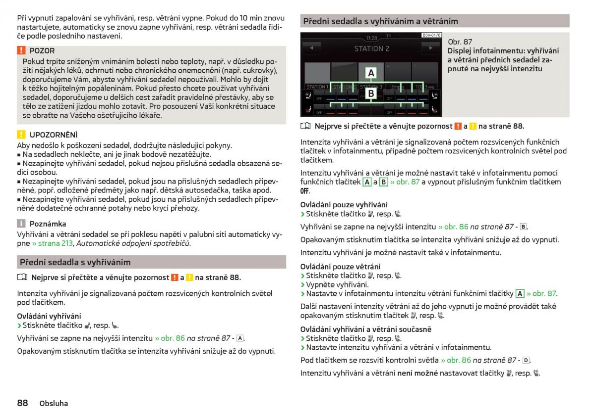 Skoda Superb III 3 navod k obsludze / page 90