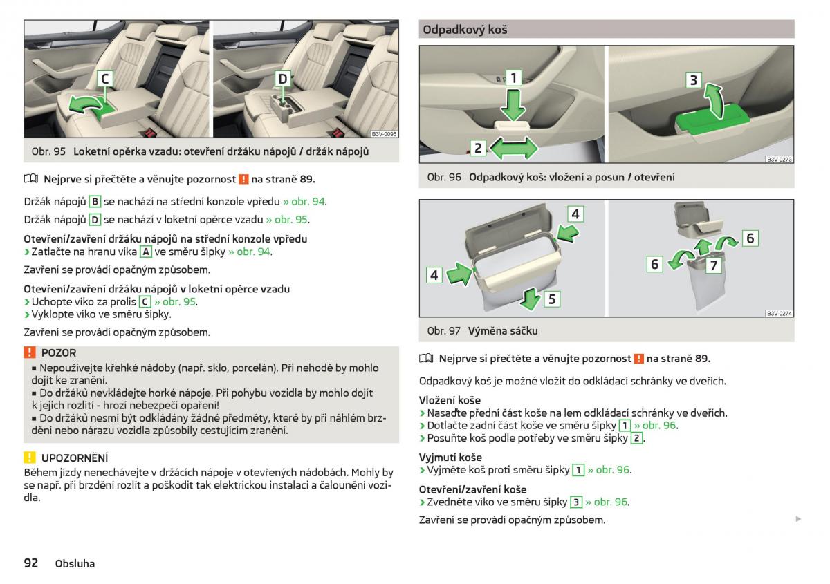 Skoda Superb III 3 navod k obsludze / page 94