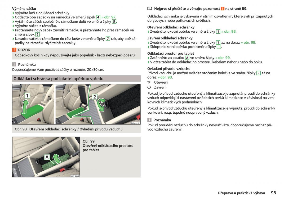 Skoda Superb III 3 navod k obsludze / page 95