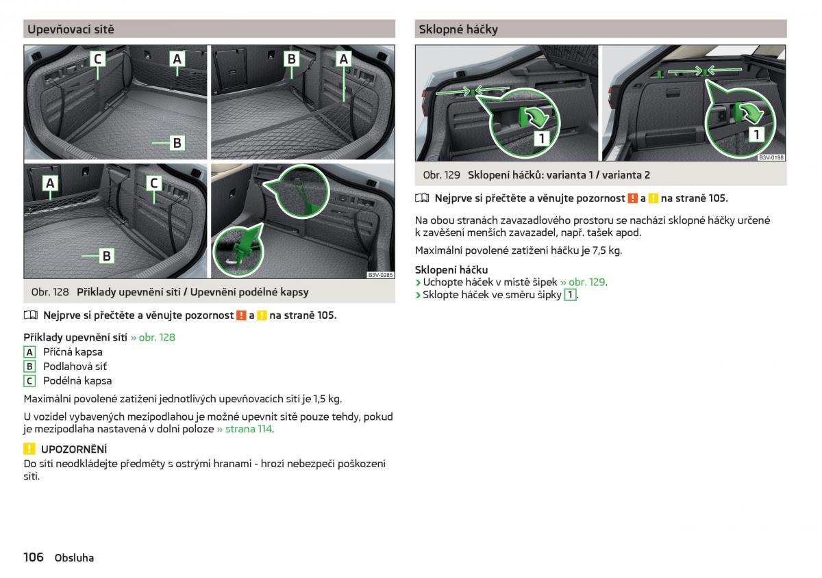 Skoda Superb III 3 navod k obsludze / page 108