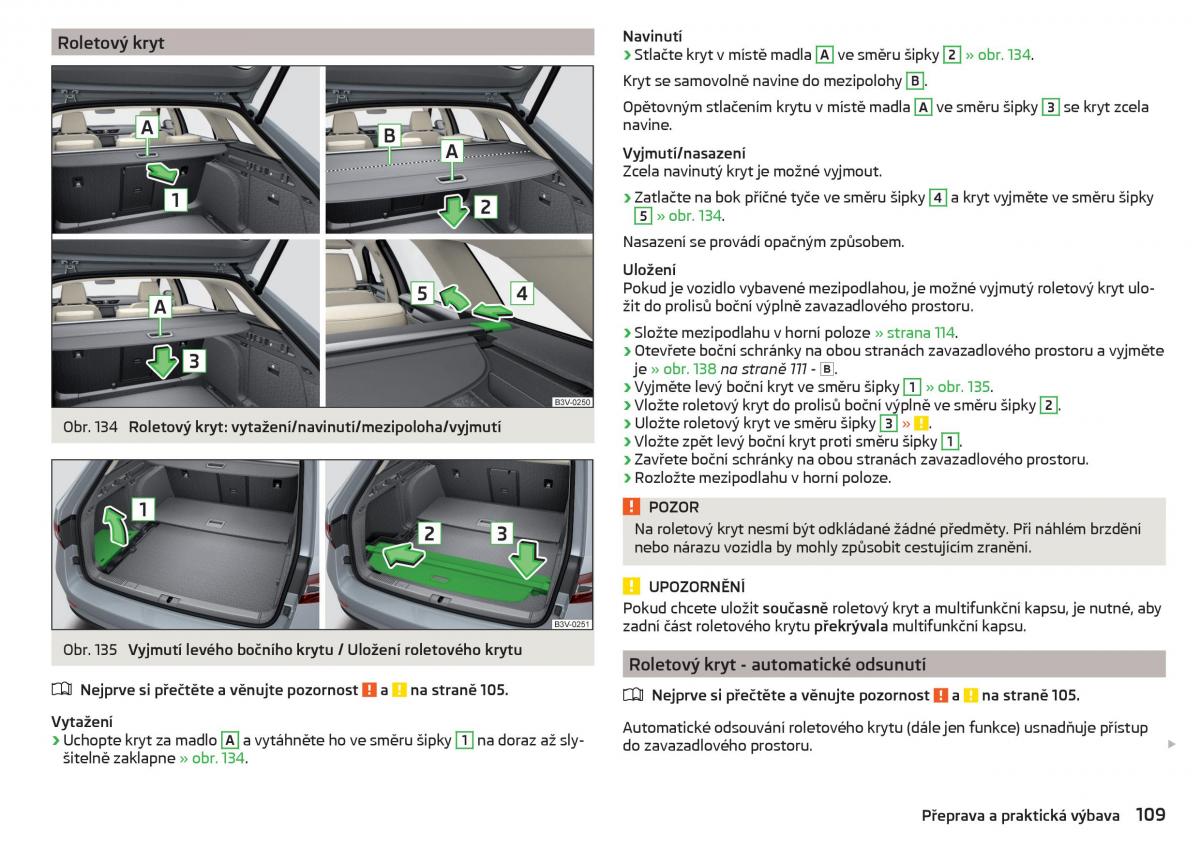 Skoda Superb III 3 navod k obsludze / page 111