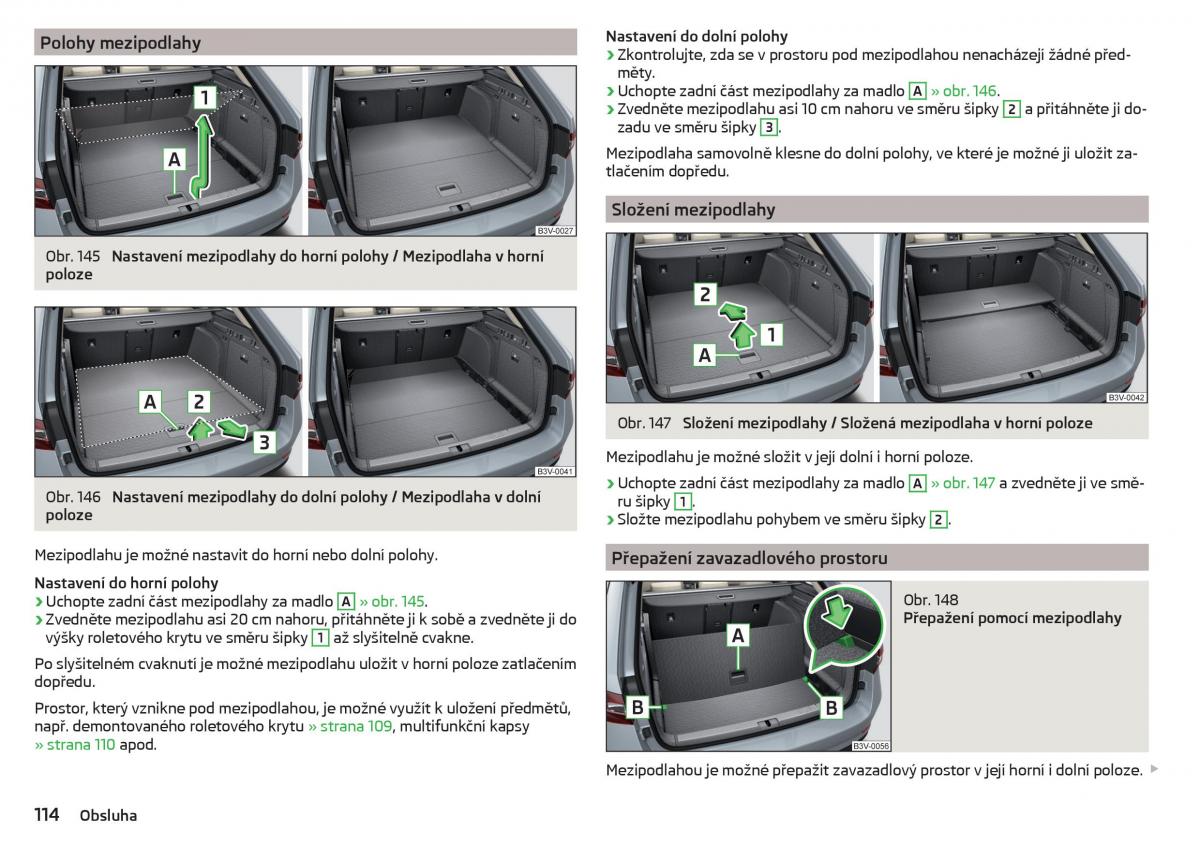 Skoda Superb III 3 navod k obsludze / page 116