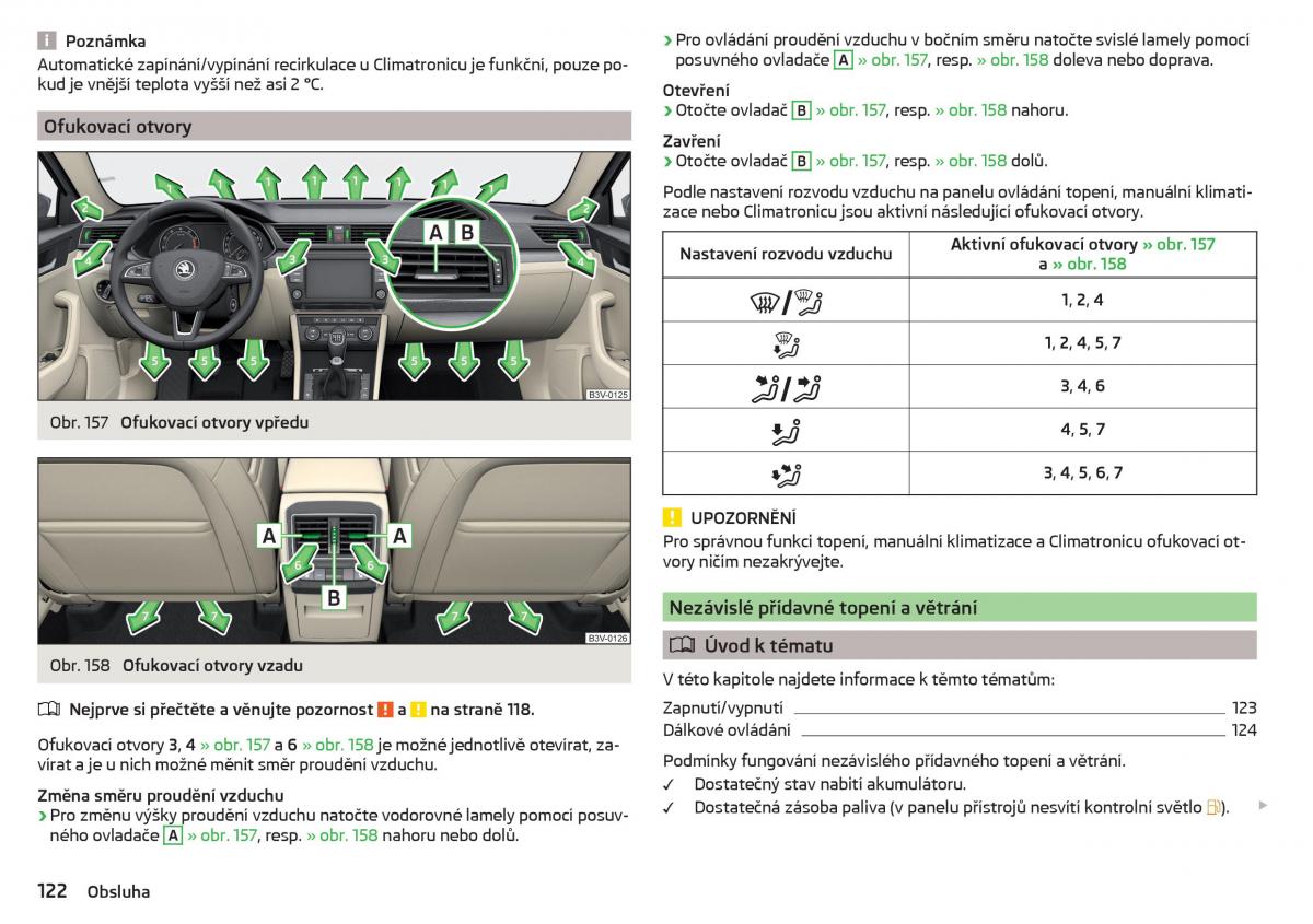 Skoda Superb III 3 navod k obsludze / page 124