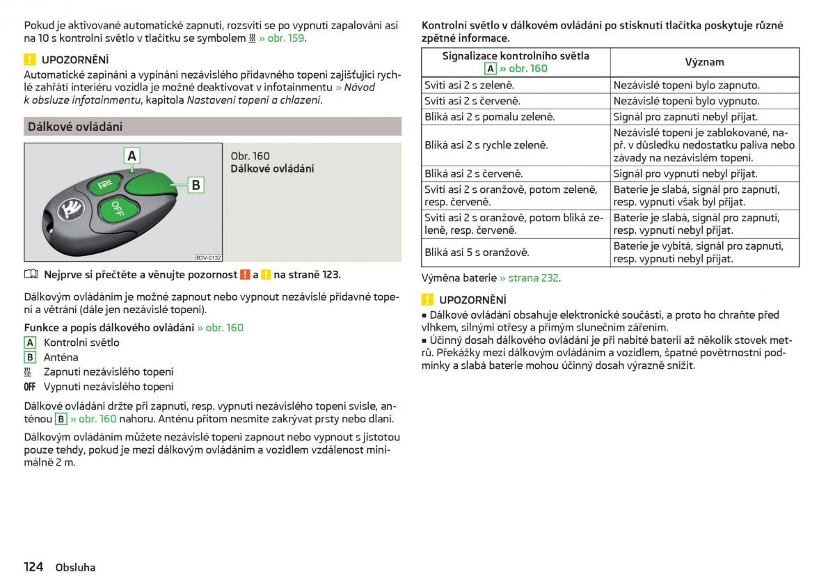 Skoda Superb III 3 navod k obsludze / page 126