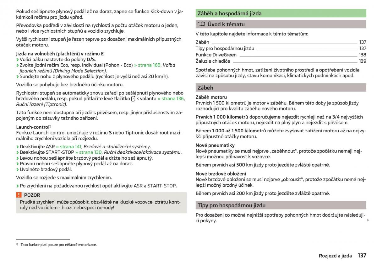 Skoda Superb III 3 navod k obsludze / page 139