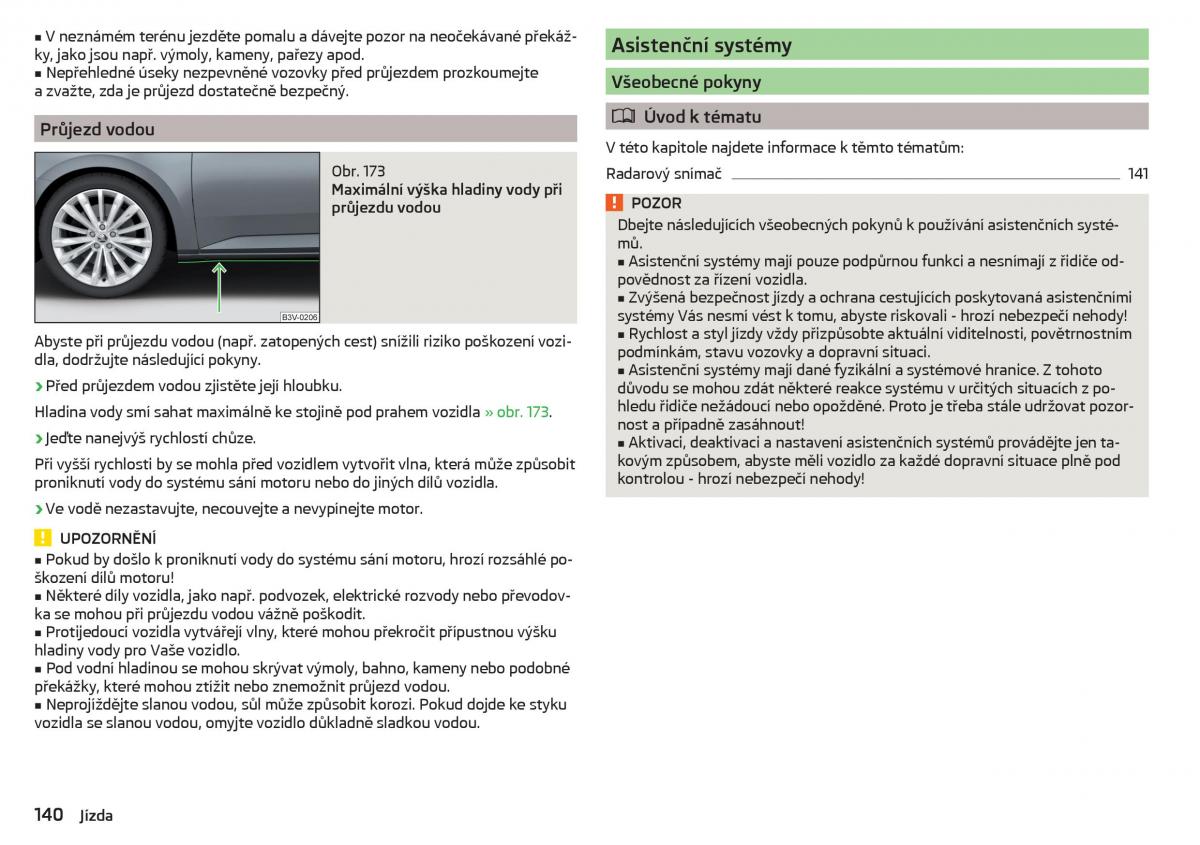 Skoda Superb III 3 navod k obsludze / page 142