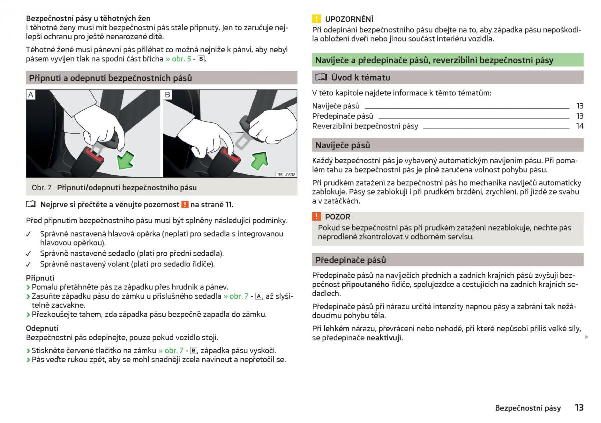 Skoda Superb III 3 navod k obsludze / page 15