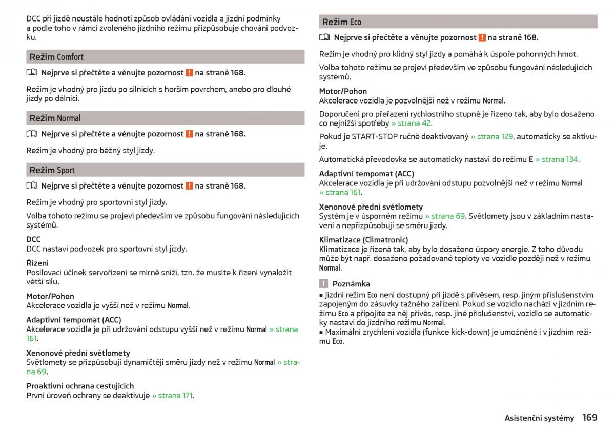 Skoda Superb III 3 navod k obsludze / page 171