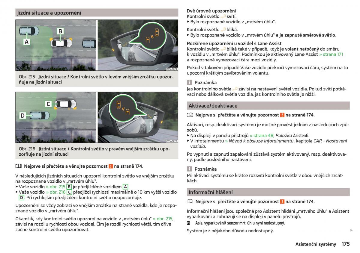 Skoda Superb III 3 navod k obsludze / page 177