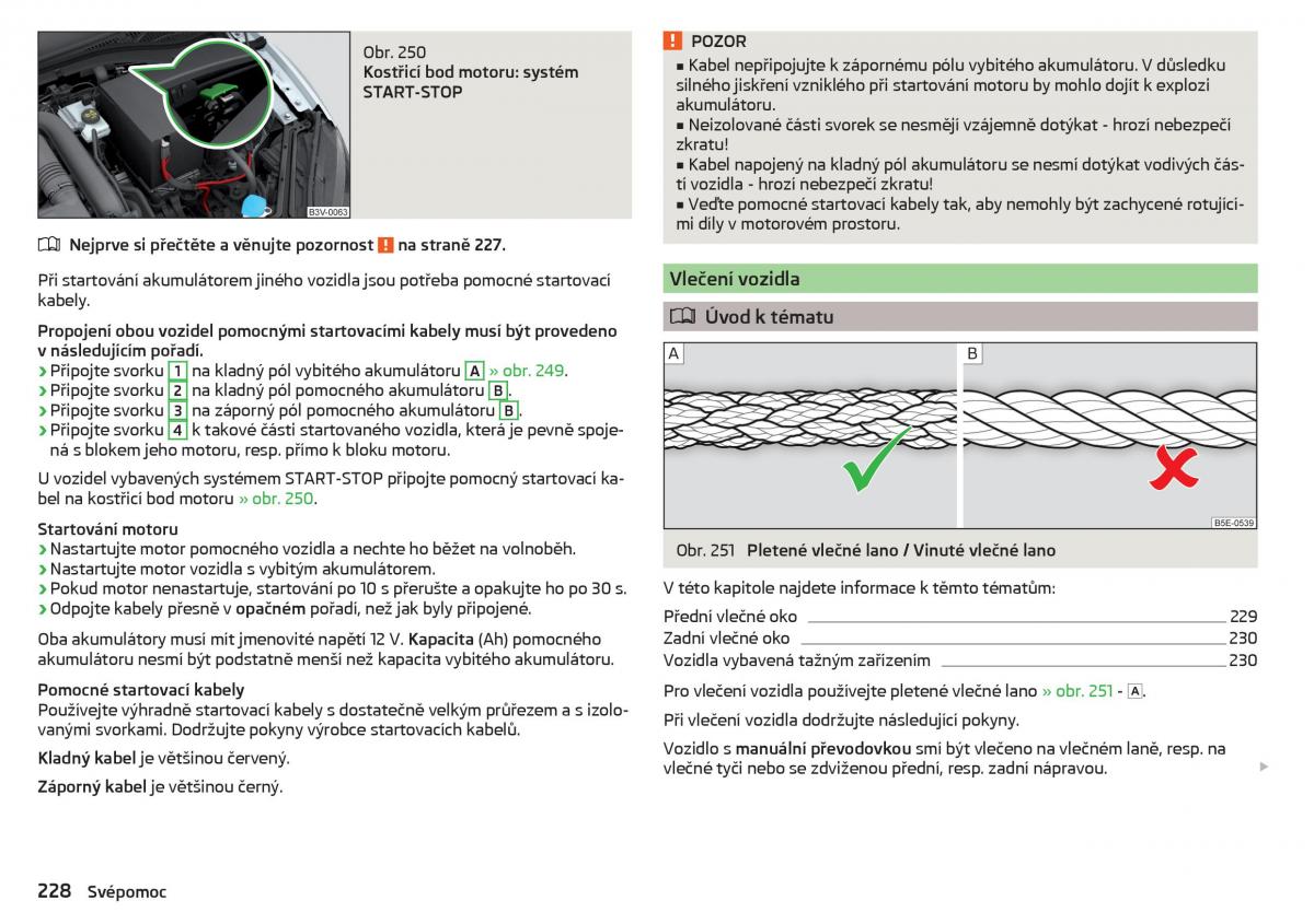 Skoda Superb III 3 navod k obsludze / page 230