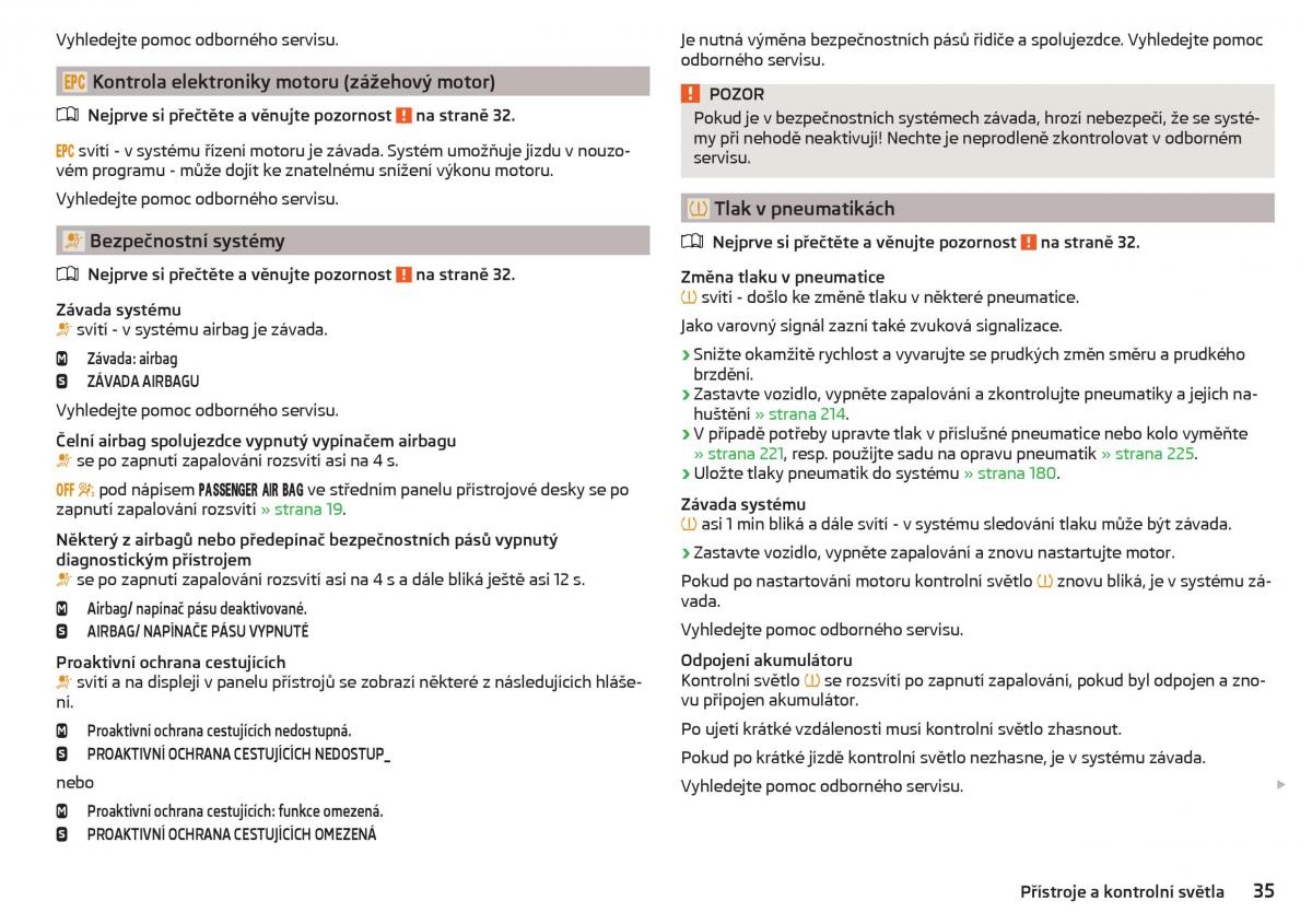 Skoda Superb III 3 navod k obsludze / page 37