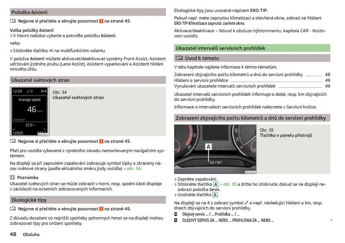 Skoda Superb III 3 navod k obsludze / page 50