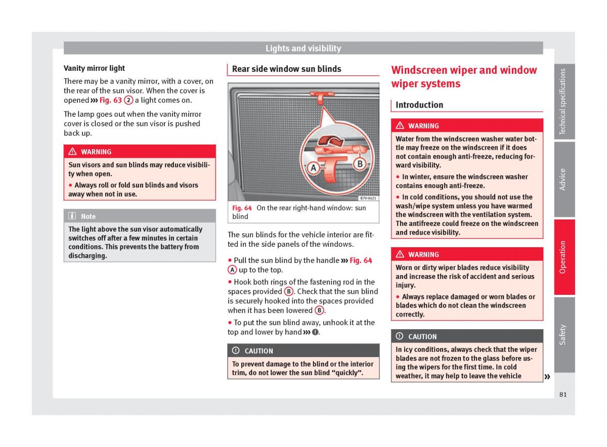 Seat Alhambra II 2 owners manual / page 83