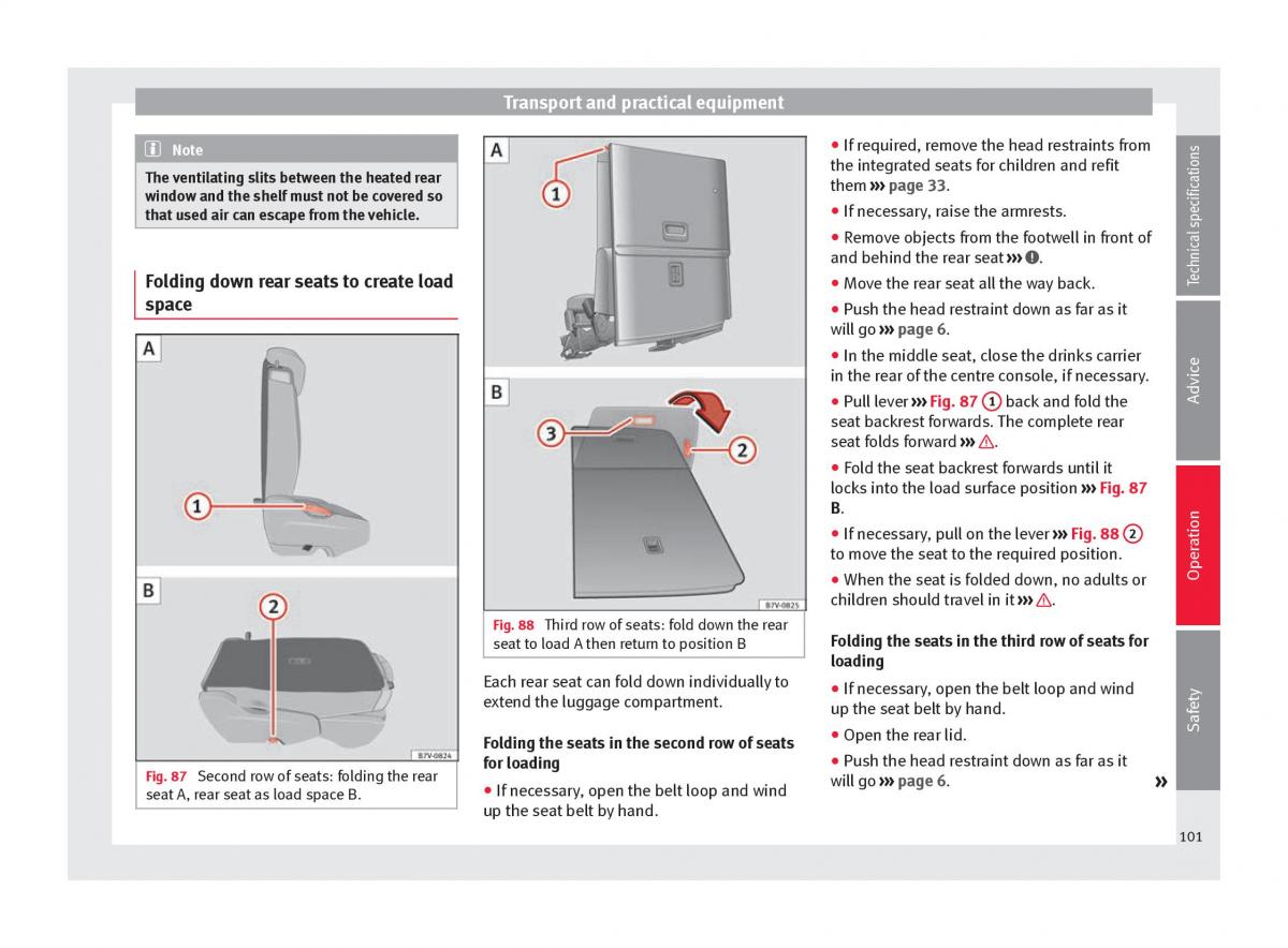 Seat Alhambra II 2 owners manual / page 103