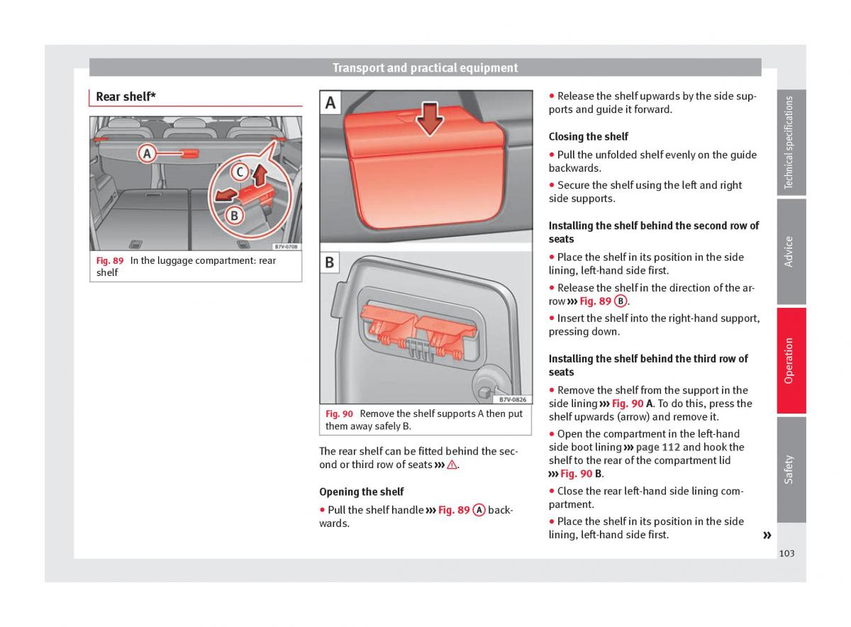 Seat Alhambra II 2 owners manual / page 105