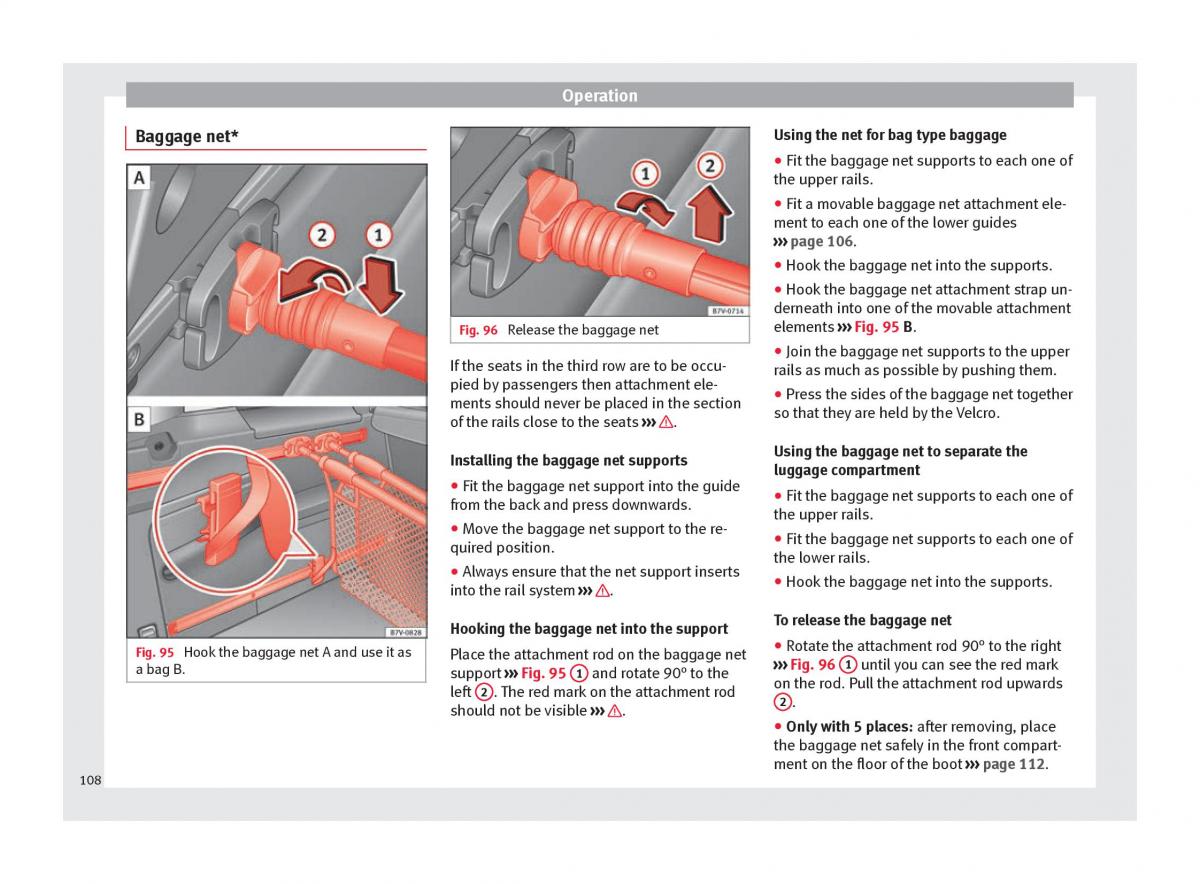 Seat Alhambra II 2 owners manual / page 110