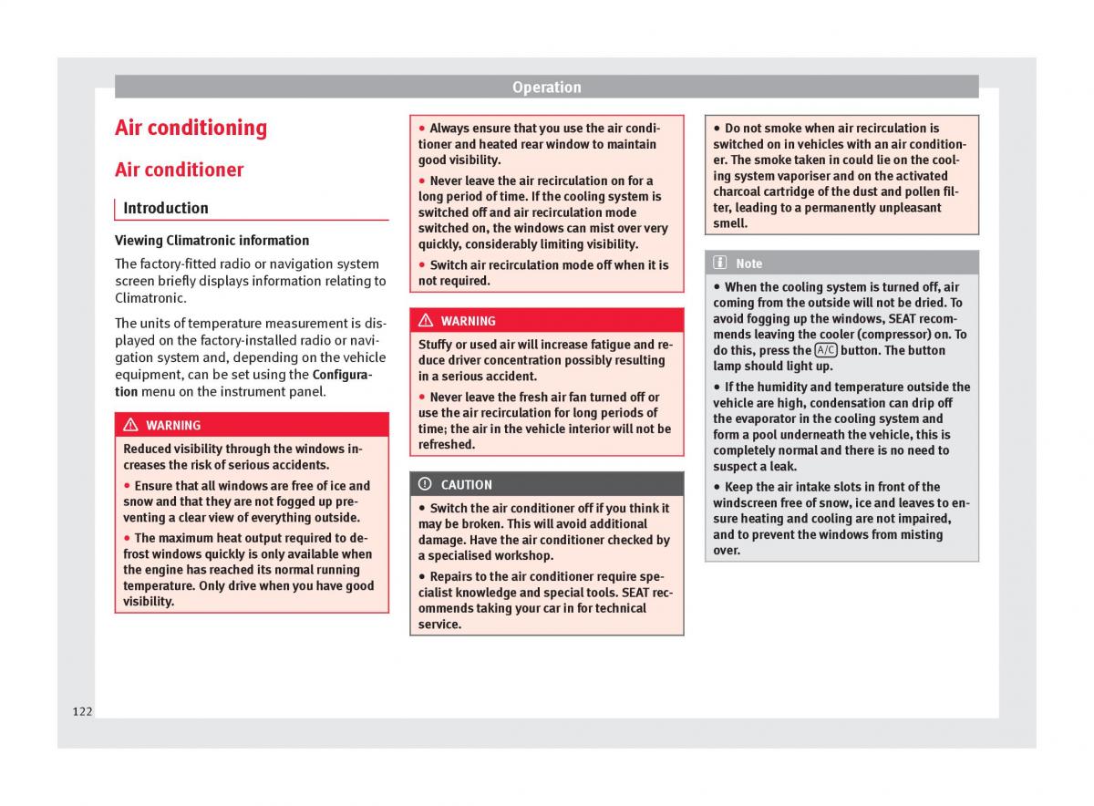 Seat Alhambra II 2 owners manual / page 124