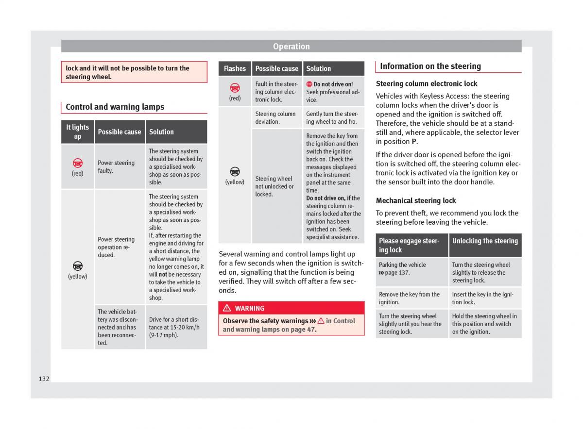 Seat Alhambra II 2 owners manual / page 134