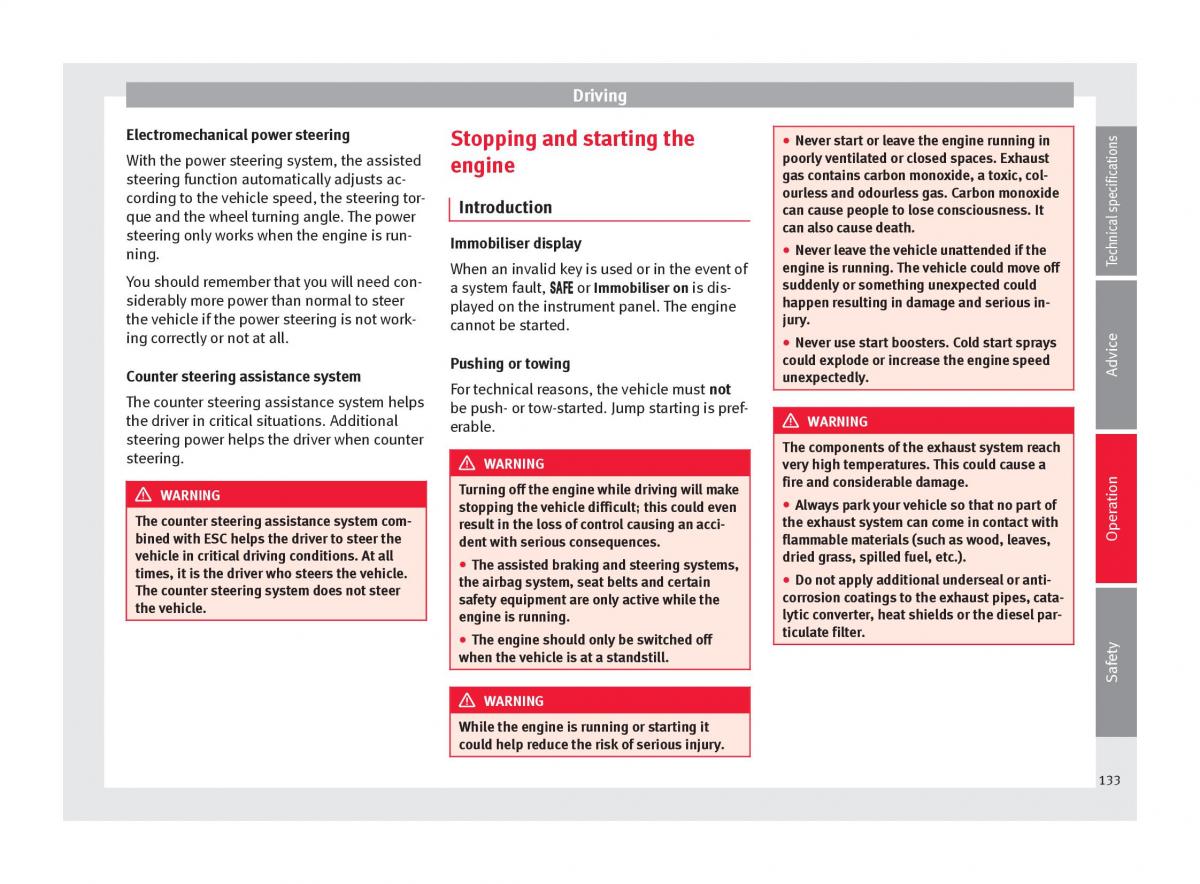 Seat Alhambra II 2 owners manual / page 135