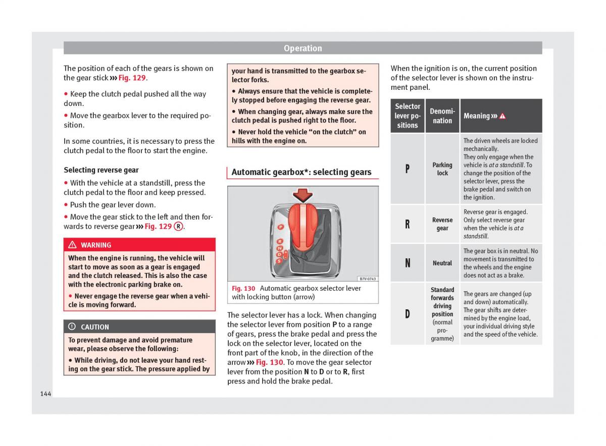 Seat Alhambra II 2 owners manual / page 146