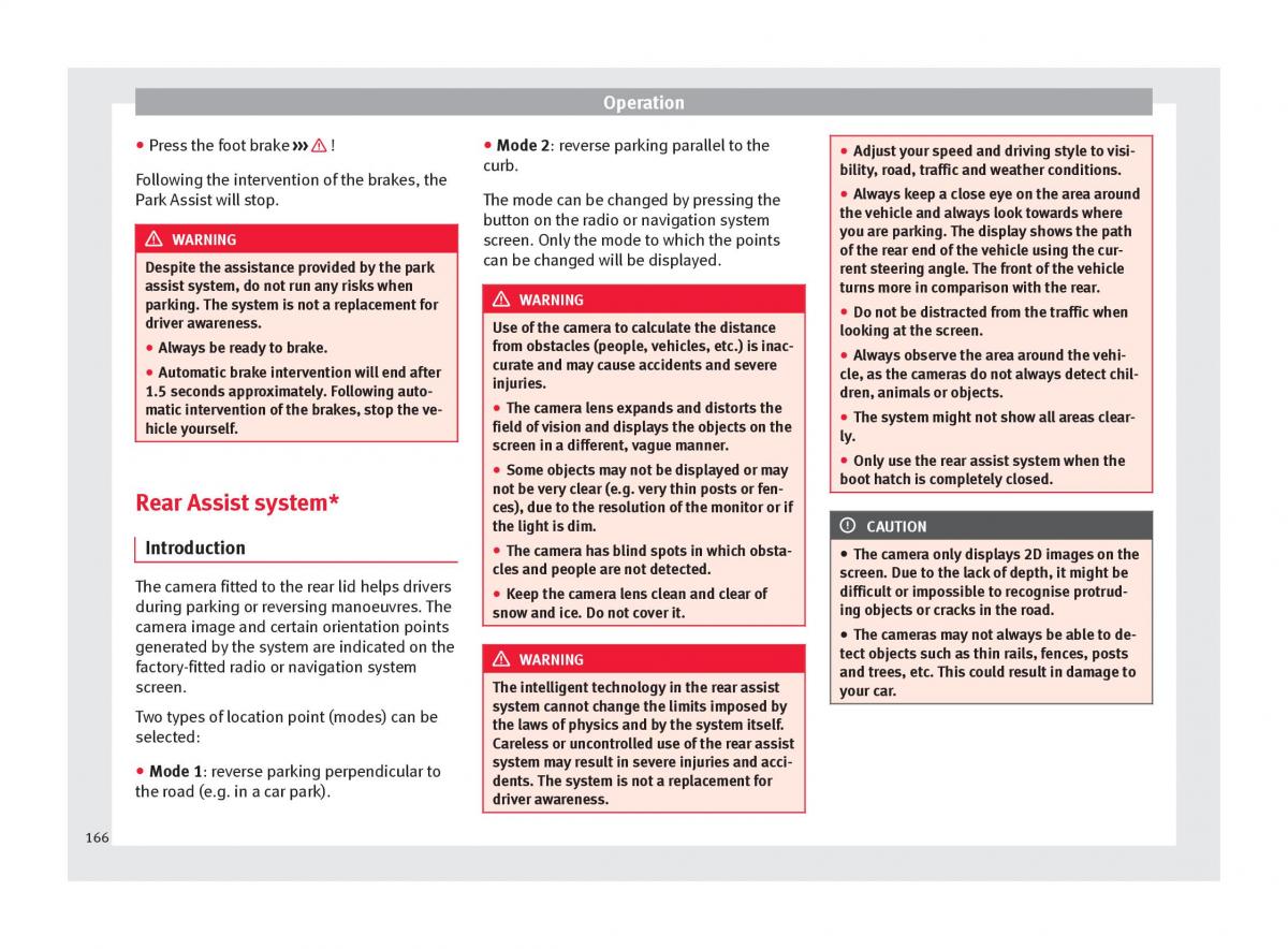 Seat Alhambra II 2 owners manual / page 168