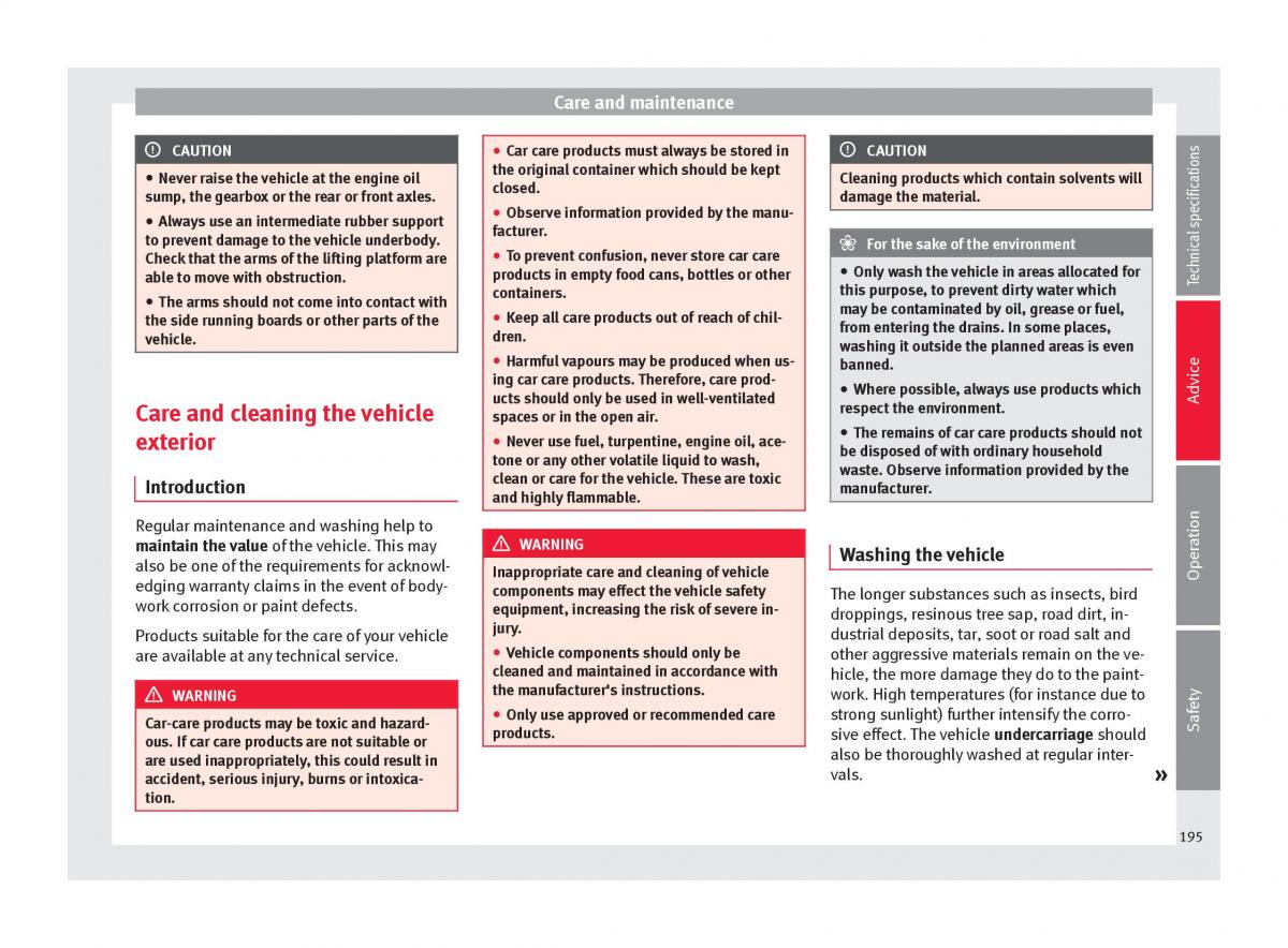 Seat Alhambra II 2 owners manual / page 197