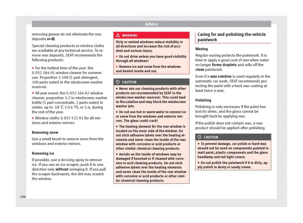 Seat Alhambra II 2 owners manual / page 200