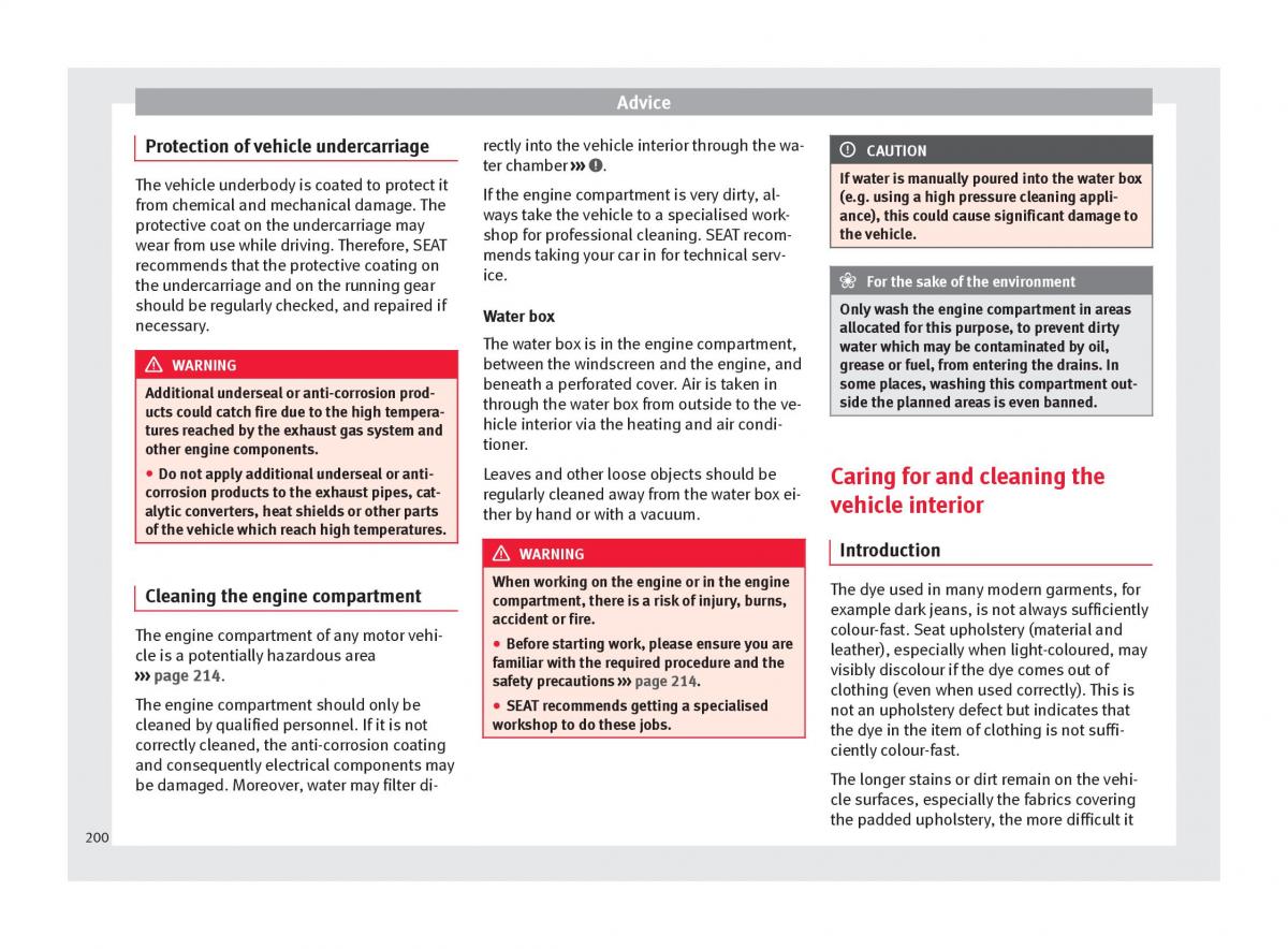 Seat Alhambra II 2 owners manual / page 202