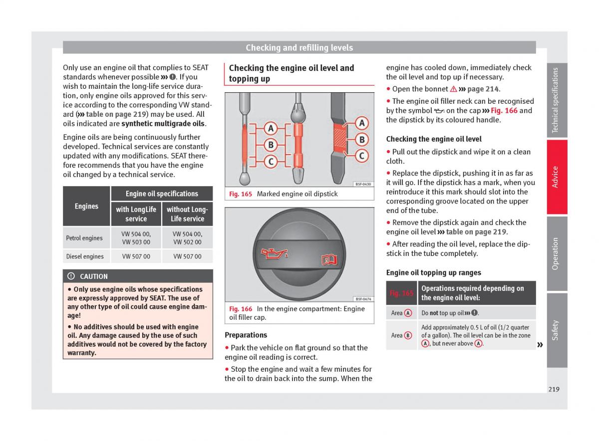 Seat Alhambra II 2 owners manual / page 221