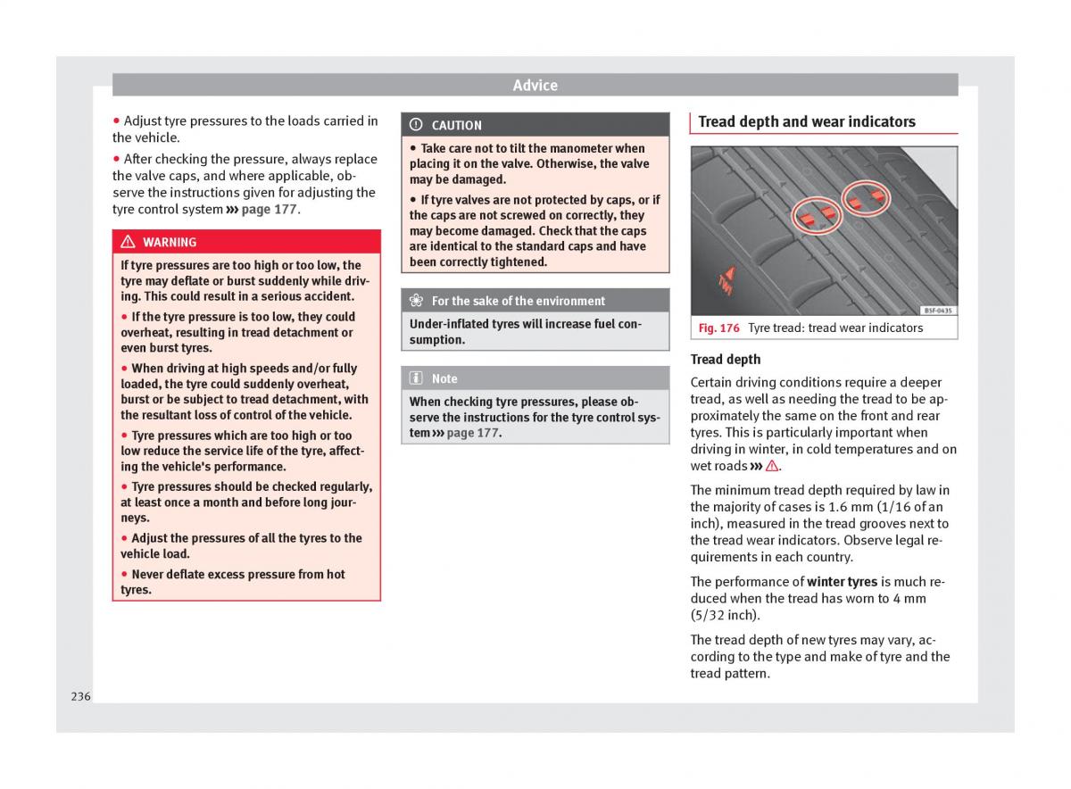 Seat Alhambra II 2 owners manual / page 238