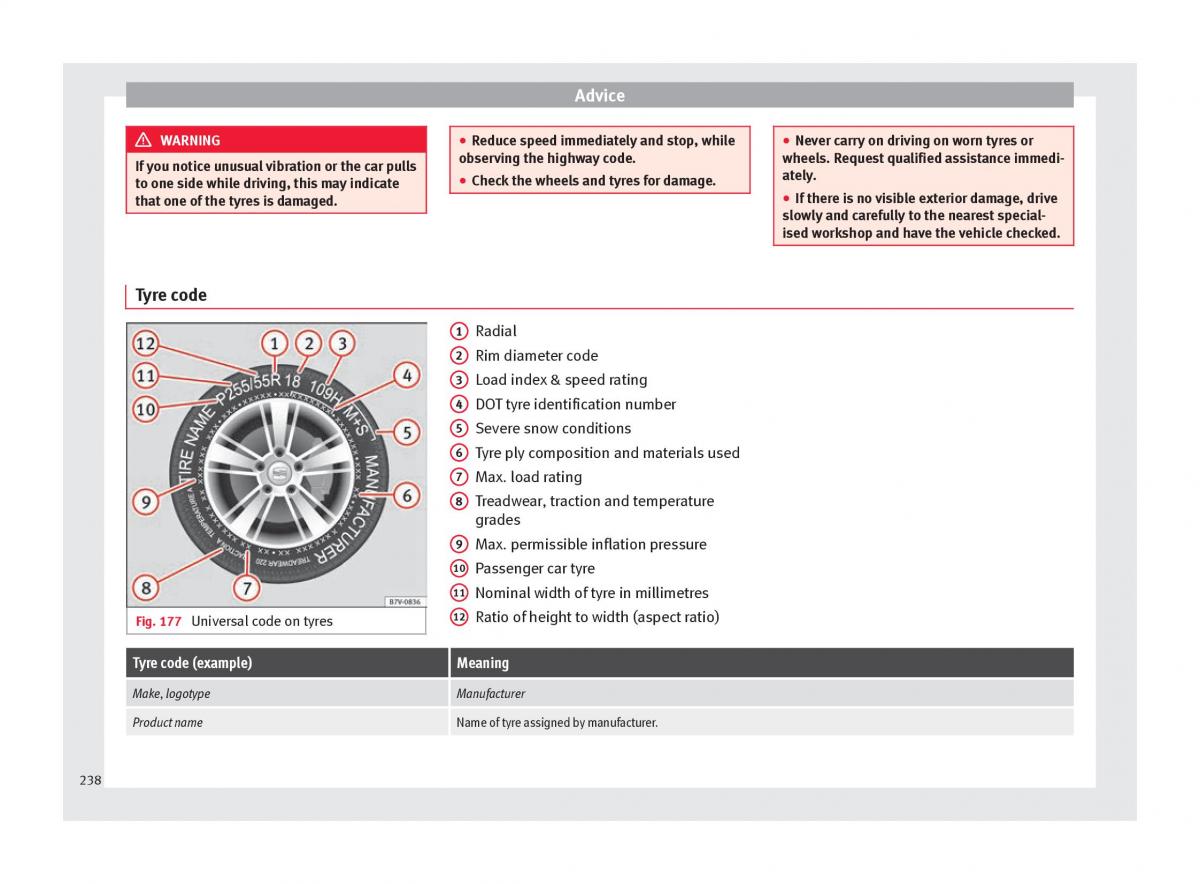 Seat Alhambra II 2 owners manual / page 240