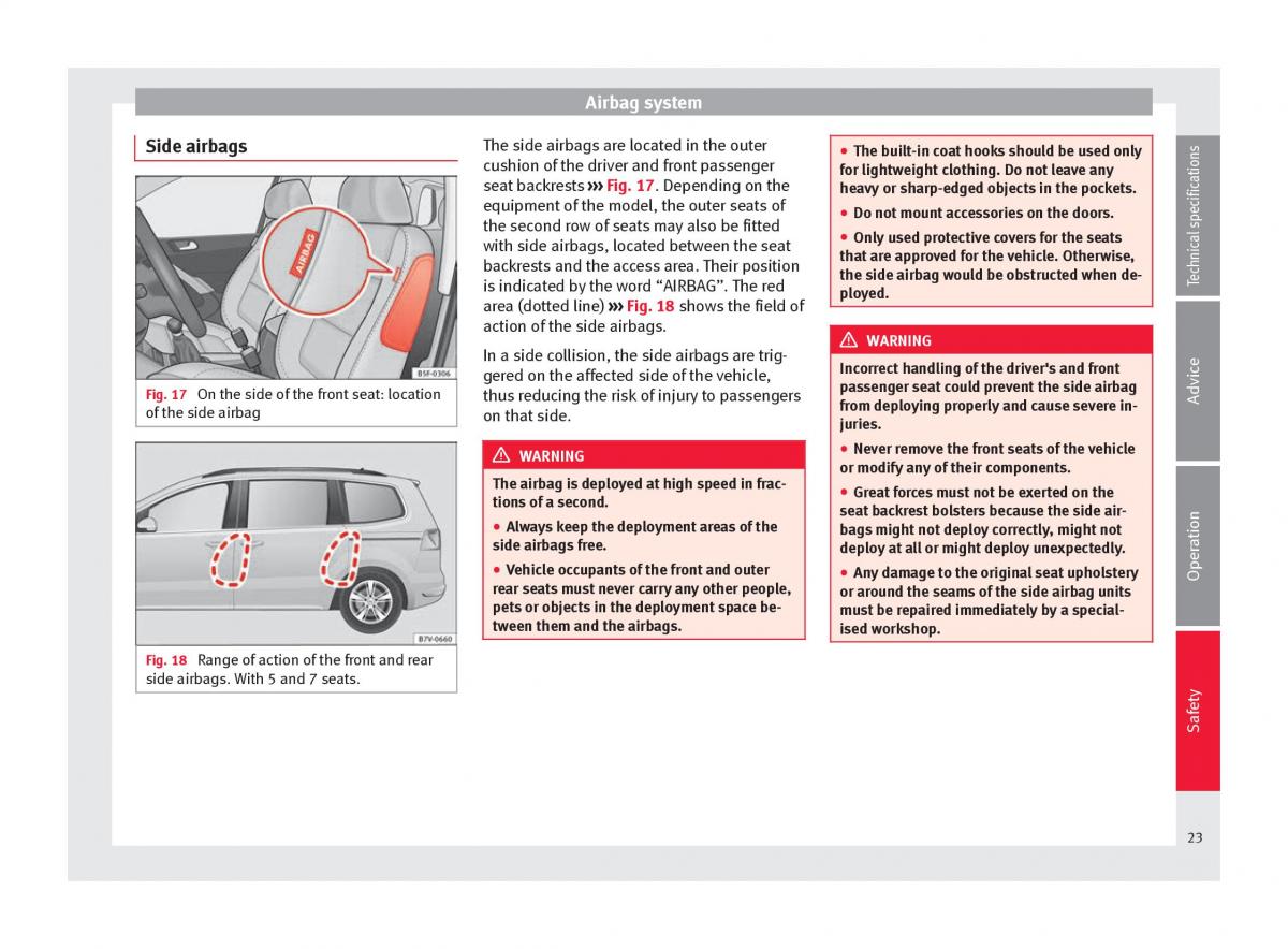 Seat Alhambra II 2 owners manual / page 25