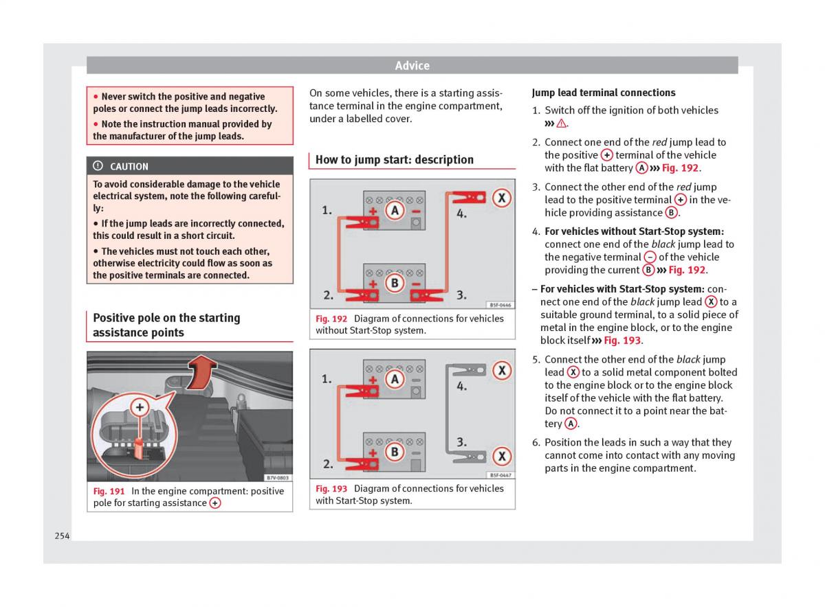 Seat Alhambra II 2 owners manual / page 256