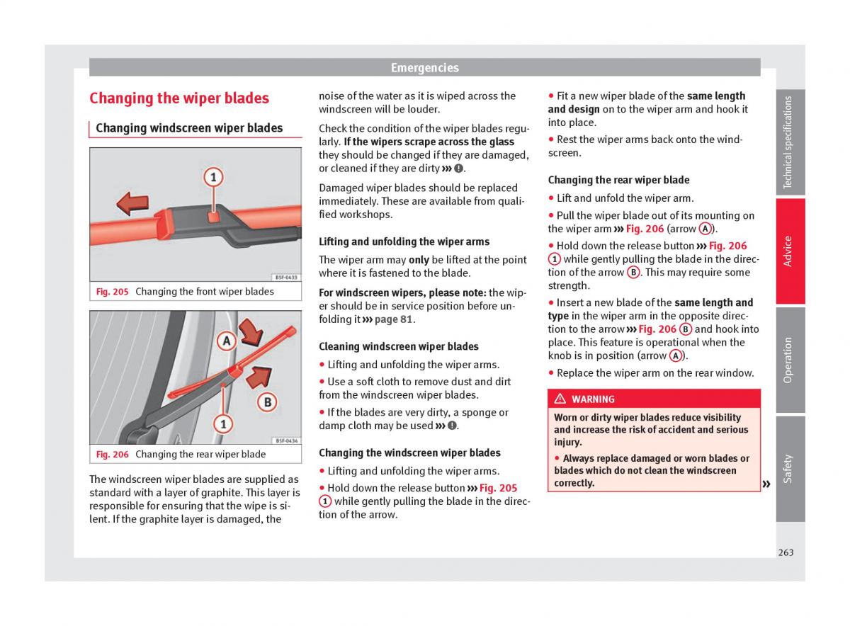 Seat Alhambra II 2 owners manual / page 265