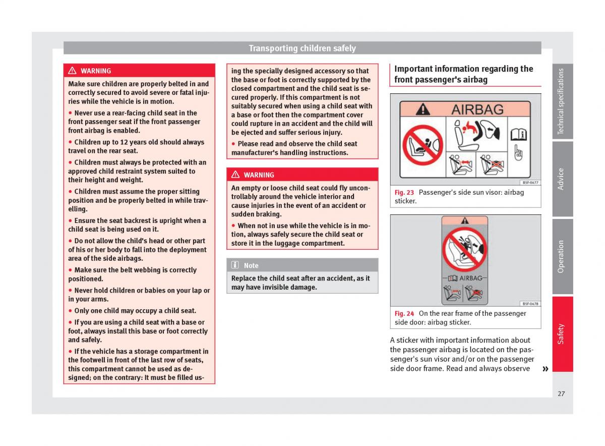 Seat Alhambra II 2 owners manual / page 29