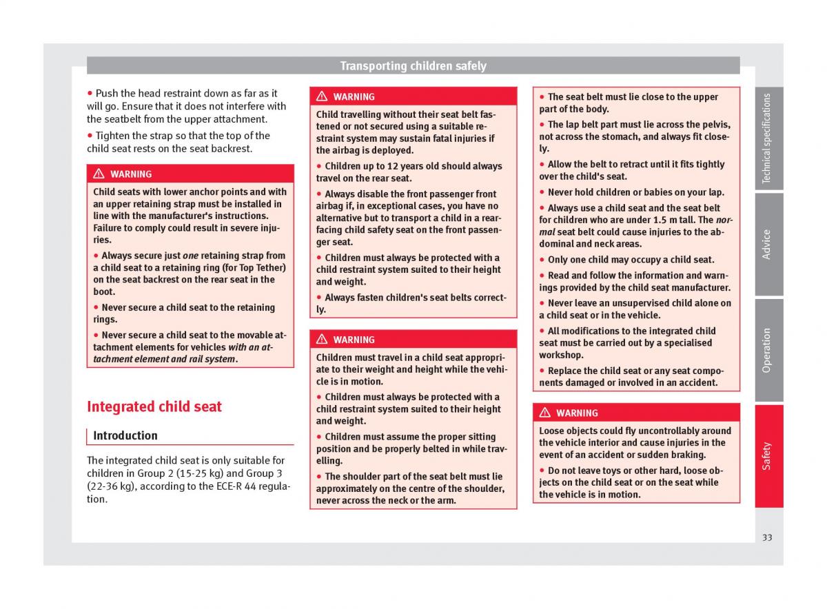 Seat Alhambra II 2 owners manual / page 35