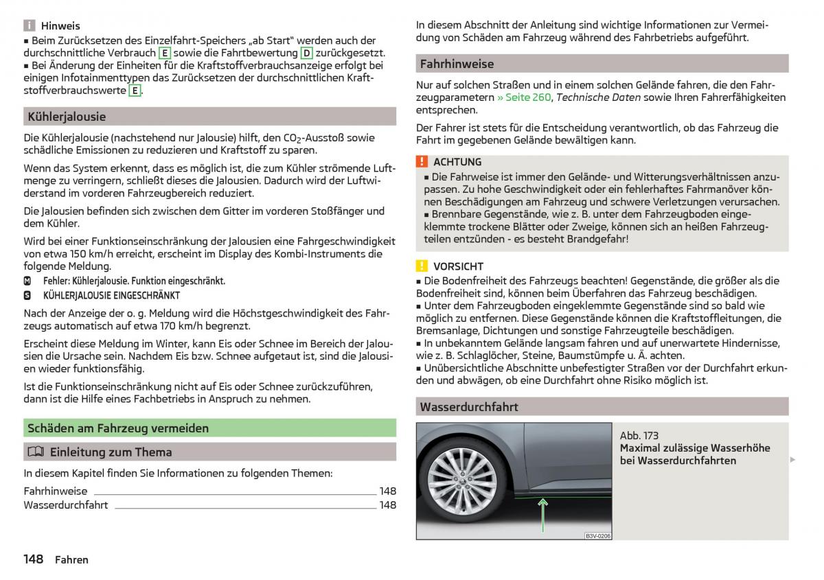 Skoda Superb III 3 Handbuch / page 150