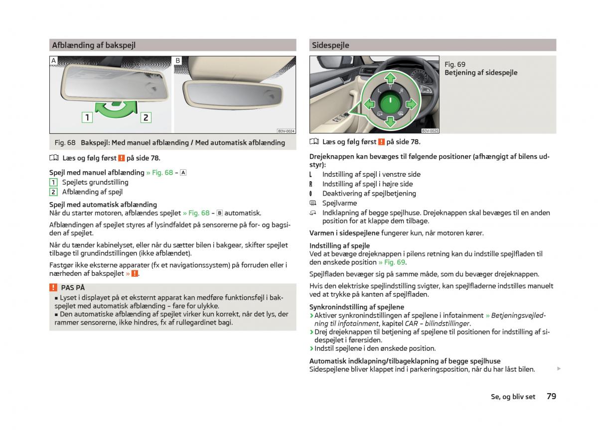 Skoda Superb III 3 Bilens instruktionsbog / page 82