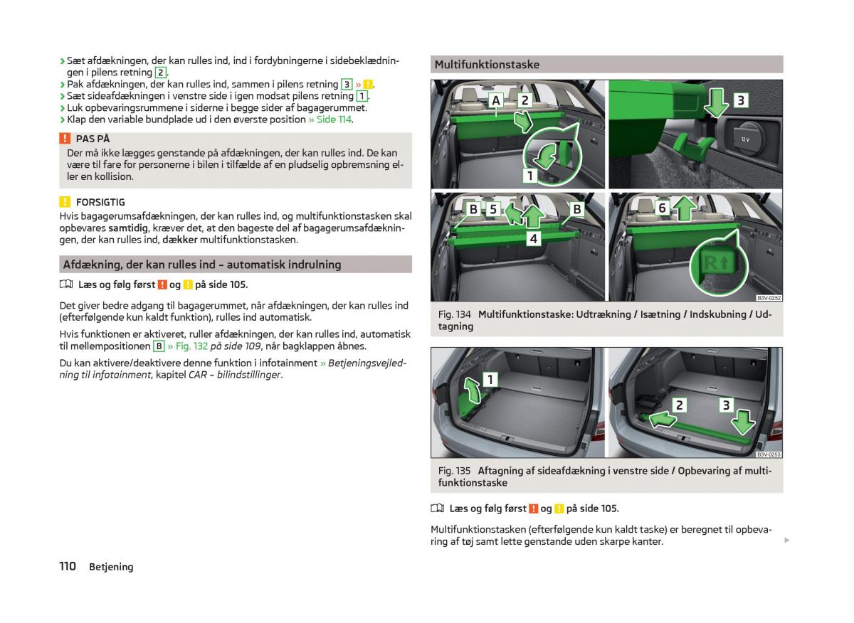 Skoda Superb III 3 Bilens instruktionsbog / page 113