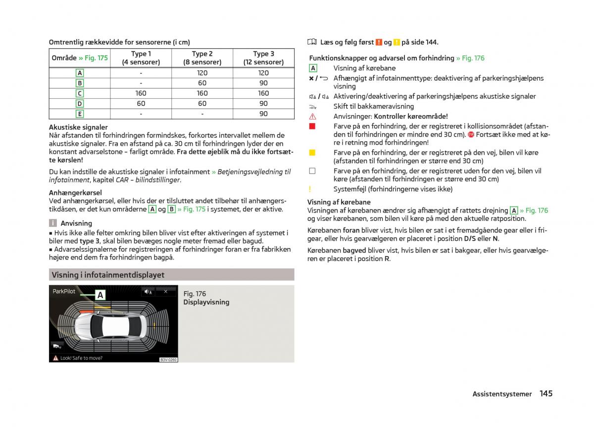 Skoda Superb III 3 Bilens instruktionsbog / page 148