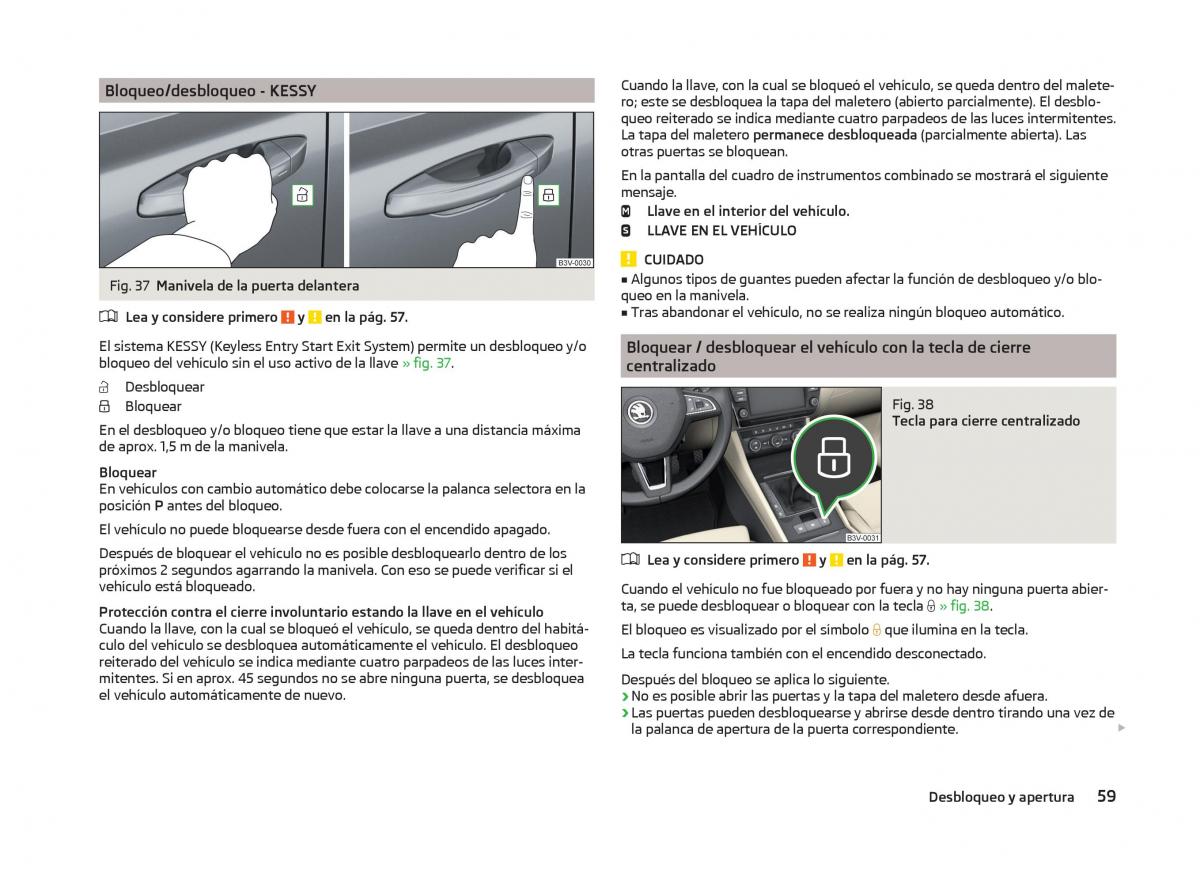 Skoda Superb III 3 manual del propietario / page 62