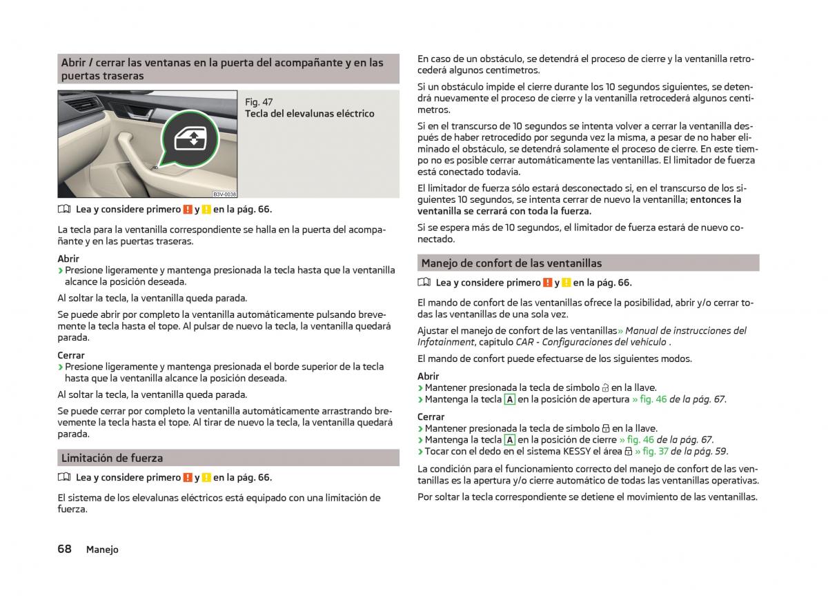 Skoda Superb III 3 manual del propietario / page 71